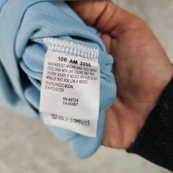 Columbia XCO T-Shirt Mens Size XL Blue Modal Blend Lightweight Outdoor Acitve - Picture 8 of 9